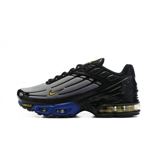 Hombre Nike Air Max Plus 3 Negro Gris Zapatillas De Deporte