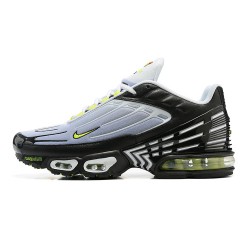 Hombre Nike Air Max Plus 3 Negro Gris y Verde Zapatillas De Deporte