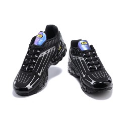 Hombre Nike Air Max Plus 3 Negro Plata Zapatillas De Deporte