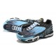 Hombre Nike Air Max Plus 3 Negro y Azul Zapatillas De Deporte