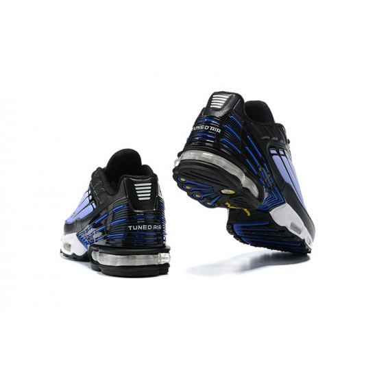 Hombre Nike Air Max Plus 3 Azul Negro CD6871-001 Zapatillas De Deporte