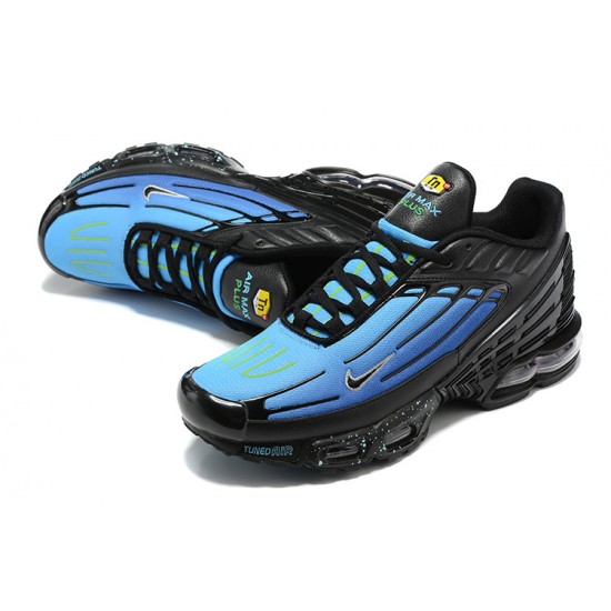 Hombre Nike Air Max Plus 3 Azul Negro Zapatillas De Deporte