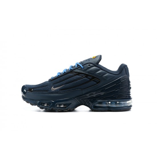 Hombre Nike Air Max Plus 3 Azul Gris Zapatillas De Deporte