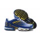 Hombre Nike Air Max Plus 3 Azul Amarillo CW1417-400 Zapatillas De Deporte