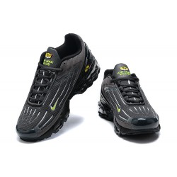 Hombre Nike Air Max Plus 3 Gris Negro FQ2387-001 Zapatillas De Deporte