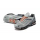 Hombre Nike Air Max Plus 3 Gris Naranja y Negro DM2560-001 Zapatillas De Deporte