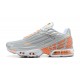 Hombre Nike Air Max Plus 3 Gris Naranja y Plata Zapatillas De Deporte