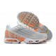 Hombre Nike Air Max Plus 3 Gris Naranja y Plata Zapatillas De Deporte