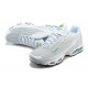 Hombre Nike Air Max Plus 3 Gris Blanco CK5178-143 Zapatillas De Deporte