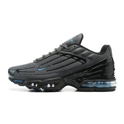 Hombre Nike Air Max Plus 3 Gris y Azul Zapatillas De Deporte