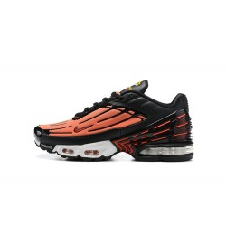 Hombre Nike Air Max Plus 3 Naranja Negro CD7005-001 Zapatillas De Deporte