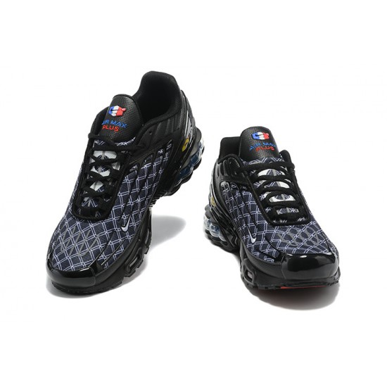 Hombre Nike Air Max Plus 3 Púrpura Negro Rojo Zapatillas De Deporte