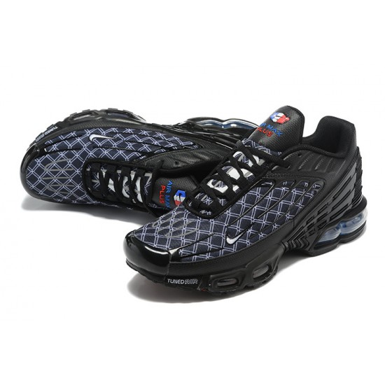 Hombre Nike Air Max Plus 3 Púrpura Negro Rojo Zapatillas De Deporte