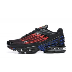 Hombre Nike Air Max Plus 3 Rojo Negro FN7806-001 Zapatillas De Deporte