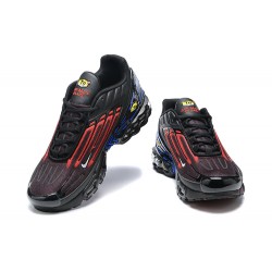 Hombre Nike Air Max Plus 3 Rojo Negro FN7806-001 Zapatillas De Deporte