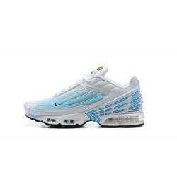 Hombre Nike Air Max Plus 3 Blanco Azul Zapatillas De Deporte