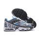 Hombre Nike Air Max Plus 3 Blanco Azul y Gris Zapatillas De Deporte