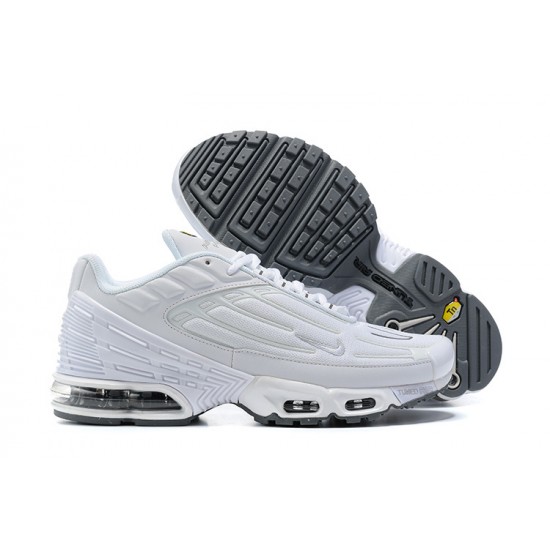 Hombre Nike Air Max Plus 3 Blanco CD6871-100 Zapatillas De Deporte