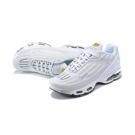 Hombre Nike Air Max Plus 3 Blanco CD6871-100 Zapatillas De Deporte