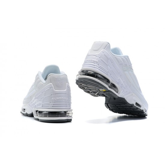 Hombre Nike Air Max Plus 3 Blanco CD6871-100 Zapatillas De Deporte