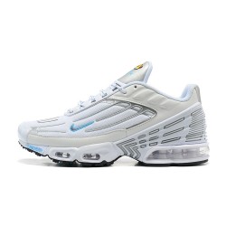 Hombre Nike Air Max Plus 3 Blanco DR0140-100 Zapatillas De Deporte