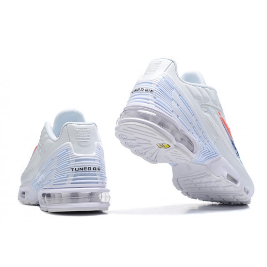 Hombre Nike Air Max Plus 3 Blanco FJ4225-100 Zapatillas De Deporte