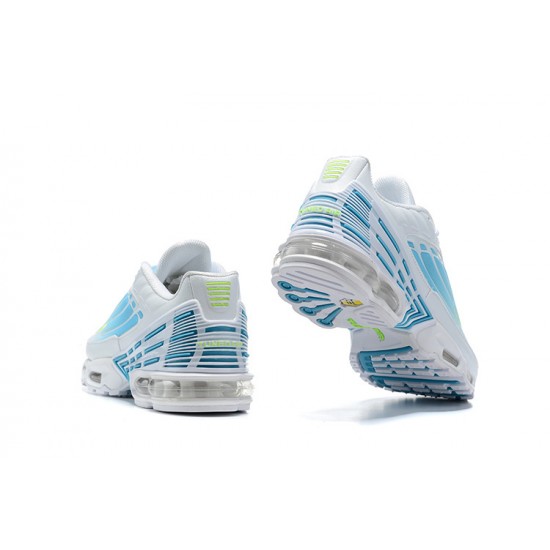 Mujer/Hombre Nike Air Max Plus 3 Blanco Azul DM2835-100 Zapatillas De Deporte