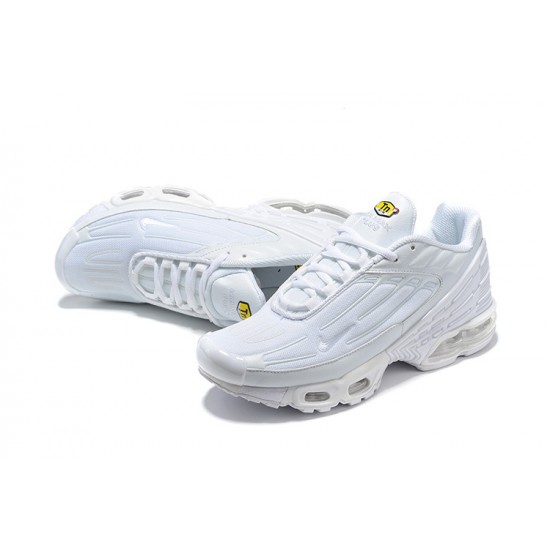 Mujer/Hombre Nike Air Max Plus 3 Blanco CD6871-100 Zapatillas De Deporte