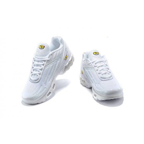 Mujer/Hombre Nike Air Max Plus 3 Blanco CD6871-100 Zapatillas De Deporte