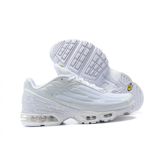 Mujer/Hombre Nike Air Max Plus 3 Blanco CD6871-100 Zapatillas De Deporte