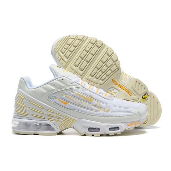 Mujer Nike Air Max Plus 3Blanco Beige DX2653-100 Zapatillas De Deporte