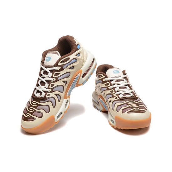 Hombre Nike Air Max Plus Drift Beige Marrón D4290-001 Zapatillas De Deporte