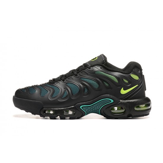 Hombre Nike Air Max Plus Drift Negro Verde FD4290-006 Zapatillas De Deporte