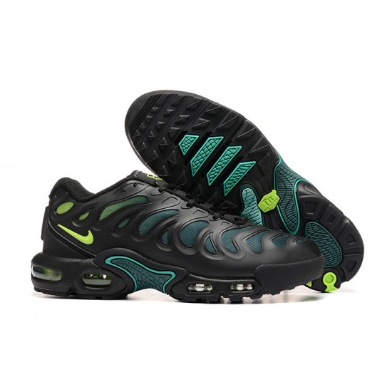 Hombre Nike Air Max Plus Drift Negro Verde FD4290-006 Zapatillas De Deporte