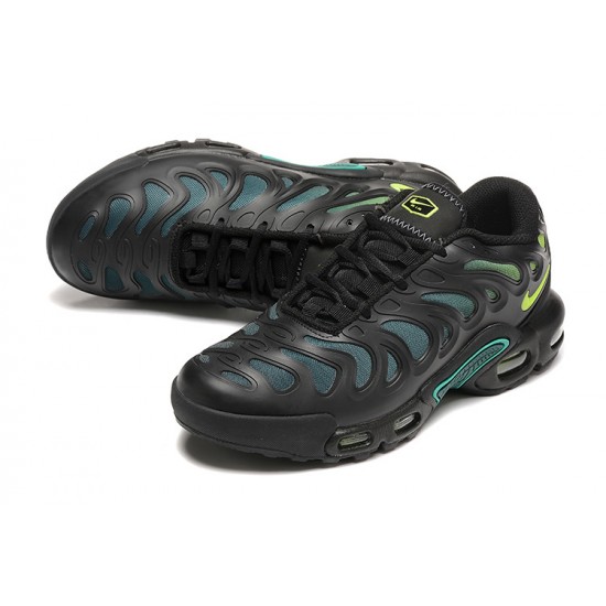 Hombre Nike Air Max Plus Drift Negro Verde FD4290-006 Zapatillas De Deporte