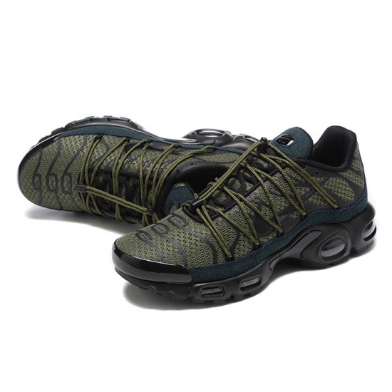 Hombre Nike Air Max Plus Utility Verde Negro FJ4232-200 Zapatillas De Deporte