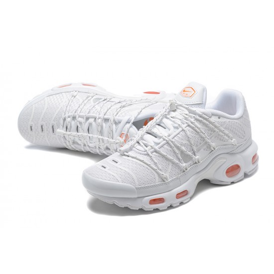 Hombre Nike Air Max Plus Utility Blanco FJ4232-100 Zapatillas De Deporte