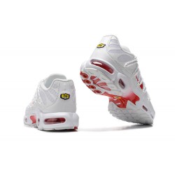 Hombre Nike Air Max Plus Utility Blanco Rojo FN3488-100 Zapatillas De Deporte