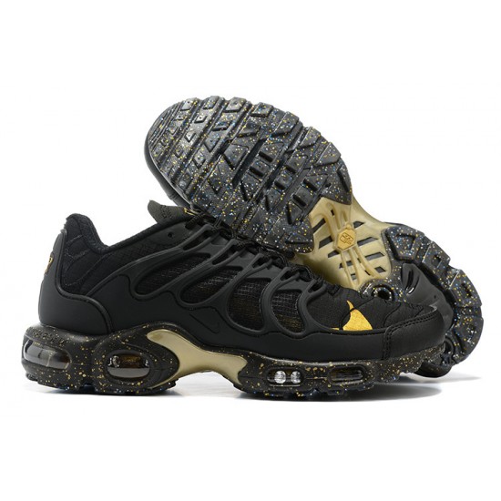 Hombre Nike Air Max Terrascape Plus Negro Amarillo Zapatillas De Deporte