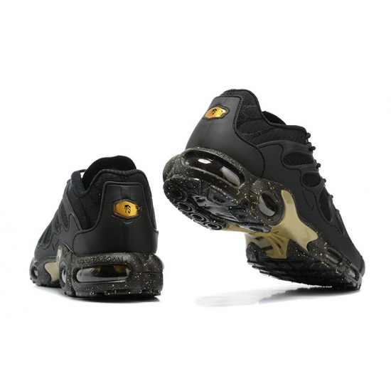 Hombre Nike Air Max Terrascape Plus Negro Amarillo Zapatillas De Deporte