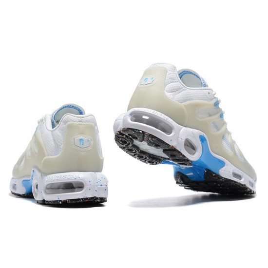 Hombre Nike Air Max Terrascape Plus Blanco Azul DQ3977-101 Zapatillas De Deporte