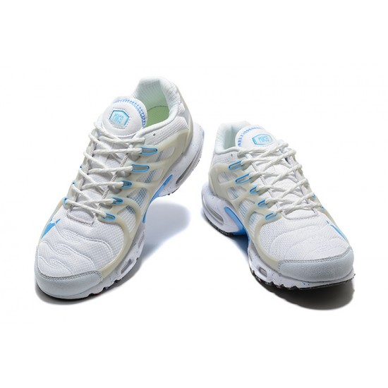 Hombre Nike Air Max Terrascape Plus Blanco Azul DQ3977-101 Zapatillas De Deporte