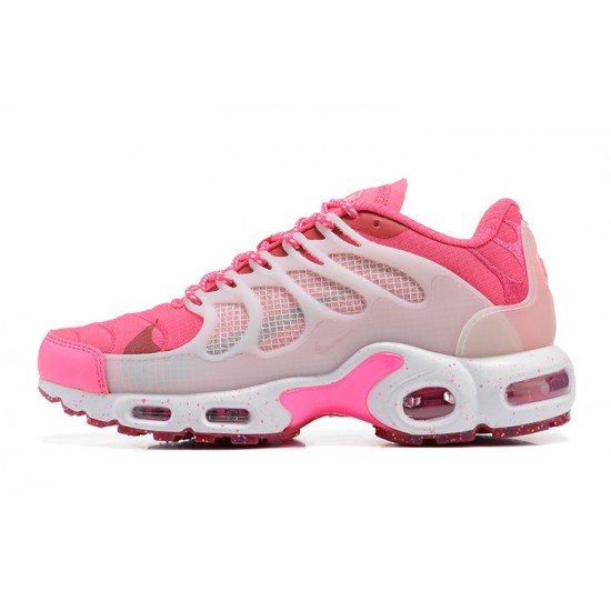 Mujer Nike Air Max Terrascape Plus Rosa Blanco Zapatillas De Deporte