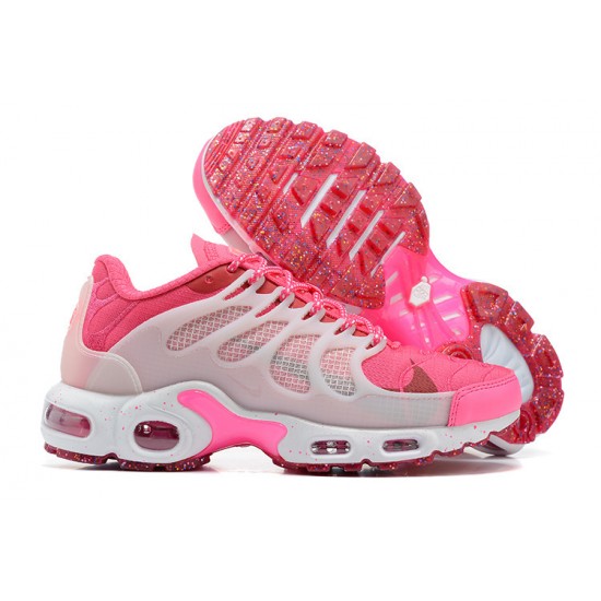 Mujer Nike Air Max Terrascape Plus Rosa Blanco Zapatillas De Deporte