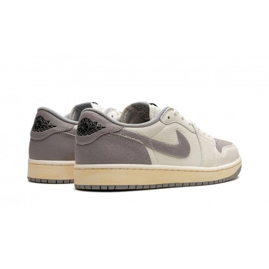 Nike Air Jordan 1 Low Hombre Atmosphere Grey CZ0790-101 Zapatos