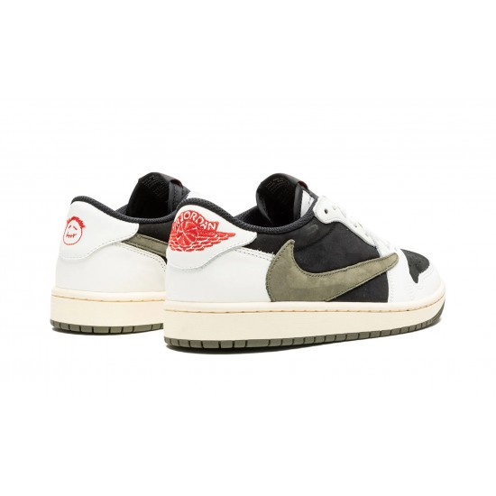 Nike Air Jordan 1 Low Mujer Travis Scott - Olive DZ4137-106 Zapatos