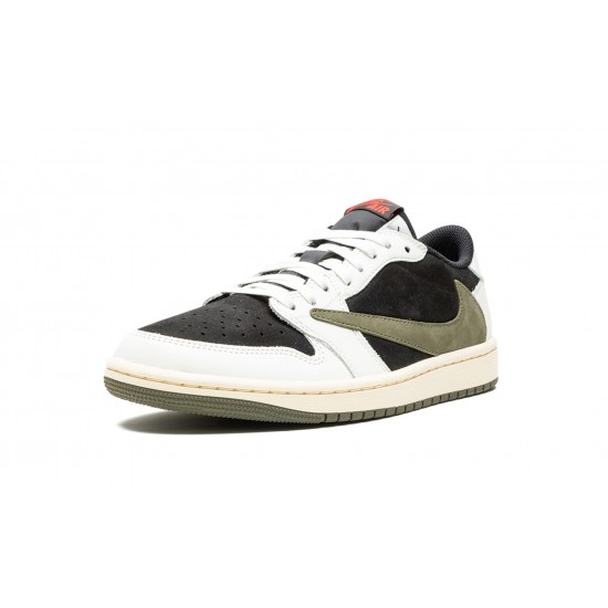 Nike Air Jordan 1 Low Mujer Travis Scott - Olive DZ4137-106 Zapatos